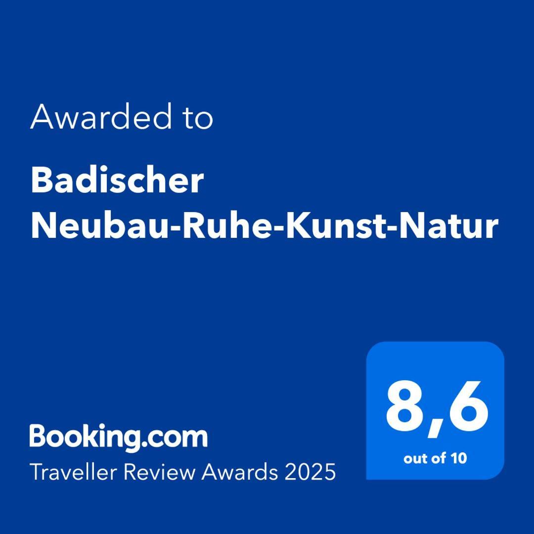 Badischer Neubau-Ruhe-Kunst-Natur 莱瑙 外观 照片